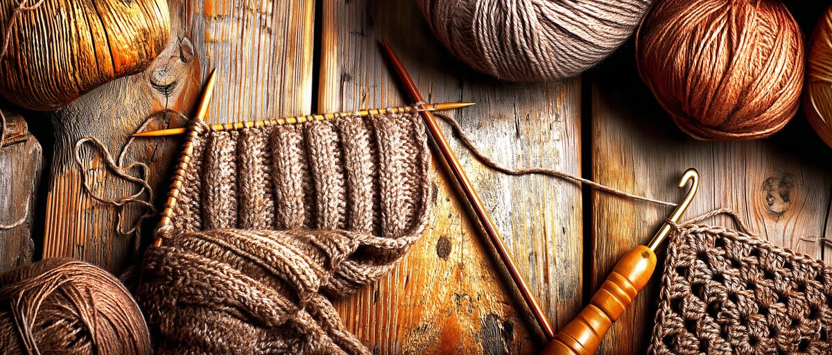 Arts and Crafts - knitting and crochet picture