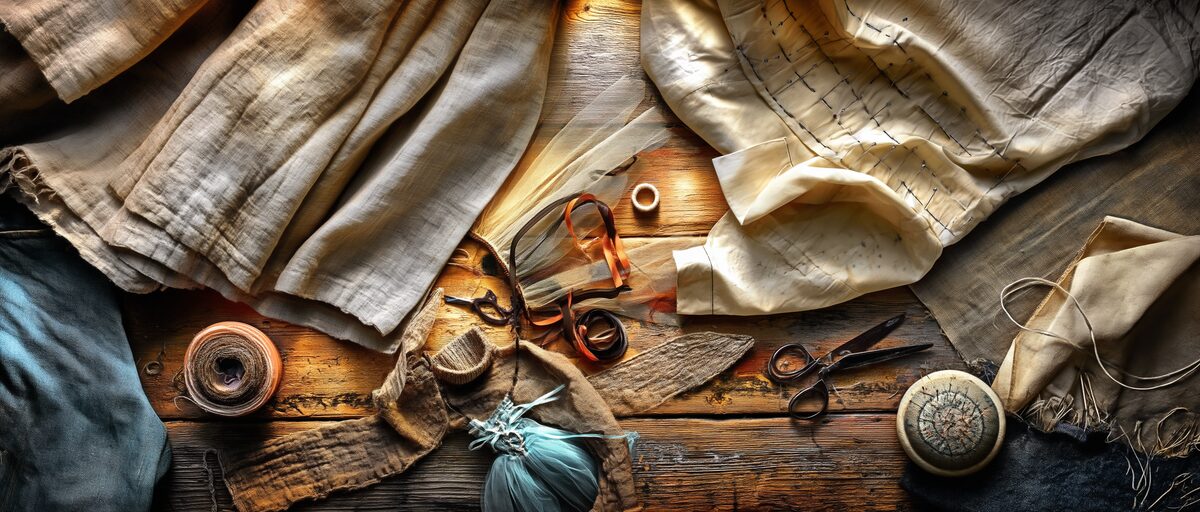 Arts and Crafts - understanding fabrics picture